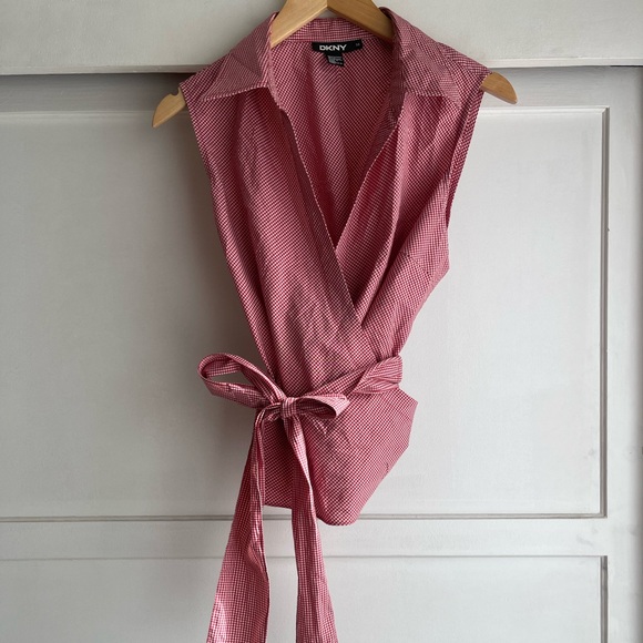 DKNY wrap top - Picture 1 of 6